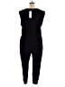 Eileen Fisher Solid Black Jumpsuit Size XL - photo 2