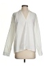 Velvet White Ivory Long Sleeve Blouse Size S - photo 1