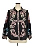 Shein Curve Paisley Black Long Sleeve Blouse Size 2X - photo 1