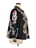 Shein Curve Paisley Black Long Sleeve Blouse Size 2X - photo 4