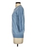 J.Crew 100% Wool Blue 3/4 Sleeve Top Size S - photo 5