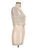 Babaton Ivory Sleeveless Top Size L - photo 4