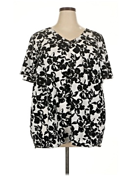 Lane Bryant Outlet Short Sleeve Blouse