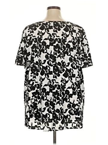 Lane Bryant Outlet Short Sleeve Blouse (view 2)