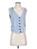 Zara Basic Blue Sleeveless Blouse Size S - photo 1