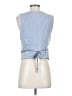 Zara Basic Blue Sleeveless Blouse Size S - photo 2