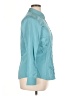 Coldwater Creek Teal Long Sleeve Button-Down Shirt Size 14 - photo 4