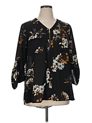 C established 1946 3/4 Sleeve Blouse (view 1)