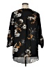 C established 1946 100% Polyester Floral Black 3/4 Sleeve Blouse Size 16W - photo 2