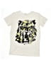 Assorted Brands Animal Print Ivory Short Sleeve T-Shirt Size M (estimated, kids) - photo 1