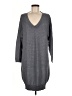 ASOS Chevron-herringbone Gray Casual Dress Size 8 - photo 1