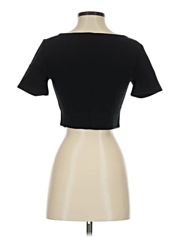 OAK + FORT Short Sleeve Turtleneck (view 2)