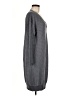 ASOS Chevron-herringbone Gray Casual Dress Size 8 - photo 4