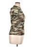 Forever 21 Plus Camo Green Short Sleeve Turtleneck Size 0X - photo 4