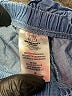 Hello Kitty 100% Cotton Blue Denim Shorts Size 4T - photo 3