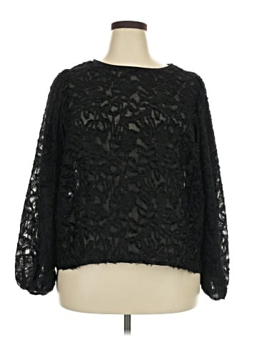 Emma & Michele Long Sleeve Blouse (view 1)