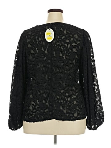 Emma & Michele Long Sleeve Blouse (view 2)