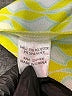 Pixley Yellow Sleeveless Blouse Size M - photo 9