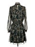 Drew 100% Polyester Green Casual Dress Size XS - photo 2