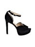 Jessica Simpson 100% Leather Black Heels Size 6 1/2 - photo 1