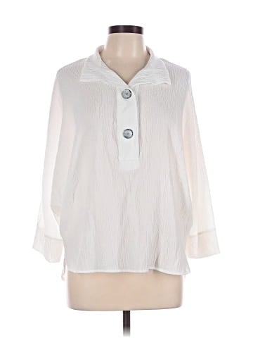 Last Tango 3/4 Sleeve Blouse (view 1)