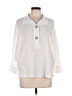 Last Tango 100% Polyester Ivory White 3/4 Sleeve Blouse Size Lg - XL - photo 1