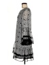 Max Studio 100% Polyester Houndstooth Gray Casual Dress Size M - photo 5