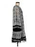 Max Studio 100% Polyester Houndstooth Gray Casual Dress Size M - photo 4