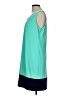 MSK Color Block Teal Casual Dress Size 12 - photo 5