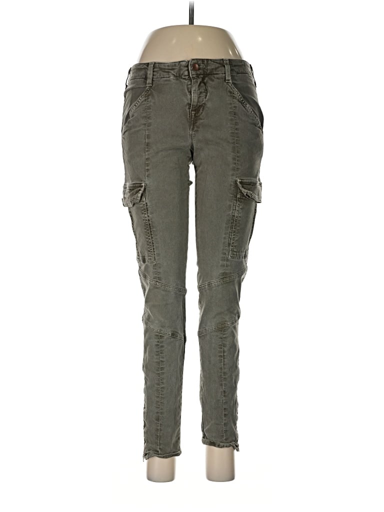 Pre-owned J Brand Cargo Pants In Green