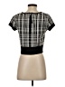 Ali Ro Plaid Black Short Sleeve Turtleneck Size XS - photo 2
