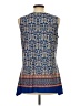 Valerie Stevens Blue Sleeveless Blouse Size L - photo 2