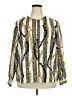 Jordan 100% Polyester Gold Long Sleeve Blouse Size 20 - photo 1