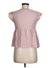 Shein Pink Sleeveless Blouse Size 6 - photo 2