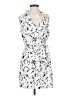 Forever 21 Contemporary 100% Polyester Print White Cocktail Dress Size S - photo 1