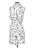 Forever 21 Contemporary 100% Polyester Print White Cocktail Dress Size S - photo 2