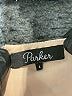 Parker 100% Polyester Graphic Gray Cocktail Dress Size 4 - photo 7