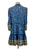 Veronica Beard Paisley Blue Casual Dress Size 2 - photo 2