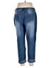Assorted Brands Animal Print Blue Jeans Size 1X - photo 2
