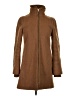 J.Crew Brown Wool Coat Size 0 - photo 1