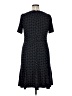 Talbots Polka Dots Black Casual Dress Size 14 - photo 2