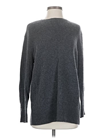 Something Navy Cashmere Pullover Sweater (view 1)