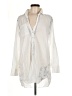 Subtle Luxury White Long Sleeve Blouse Size M - photo 1