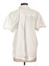 Madewell Ivory Short Sleeve Button-Down Shirt Size L - photo 2