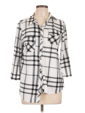 Eden & Olivia 3/4 Sleeve Blouse (view 1)