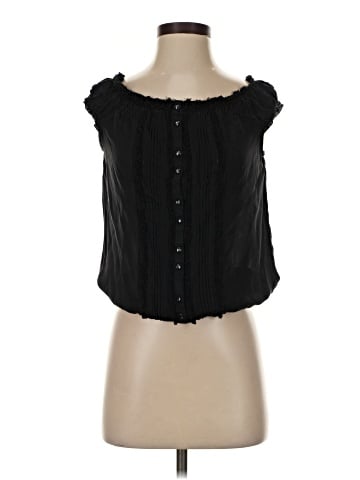 White House Black Market Sleeveless Silk Top (view 1)