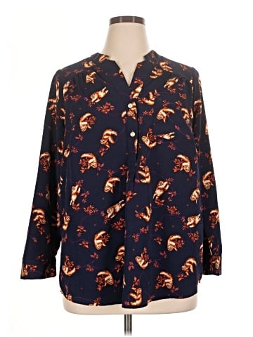 ModCloth Long Sleeve Blouse (view 1)