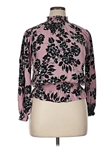 Adrienne Vittadini Long Sleeve Blouse (view 1)