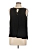 Pale Sky 100% Rayon Black Sleeveless Blouse Size L - photo 1