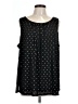 Assorted Brands Black Sleeveless Blouse Size 1X - photo 1